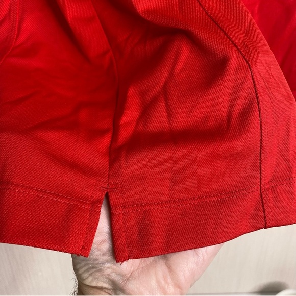 Nike Golf Tour Performance Dri-Fit Men’s Red 
 Short Sleeve Polo Shirt Size XL - Picture 4 of 10